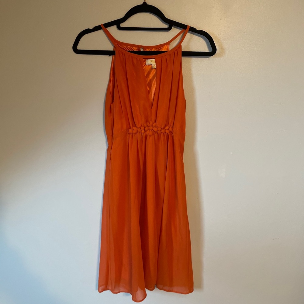 Orange Summer Dress